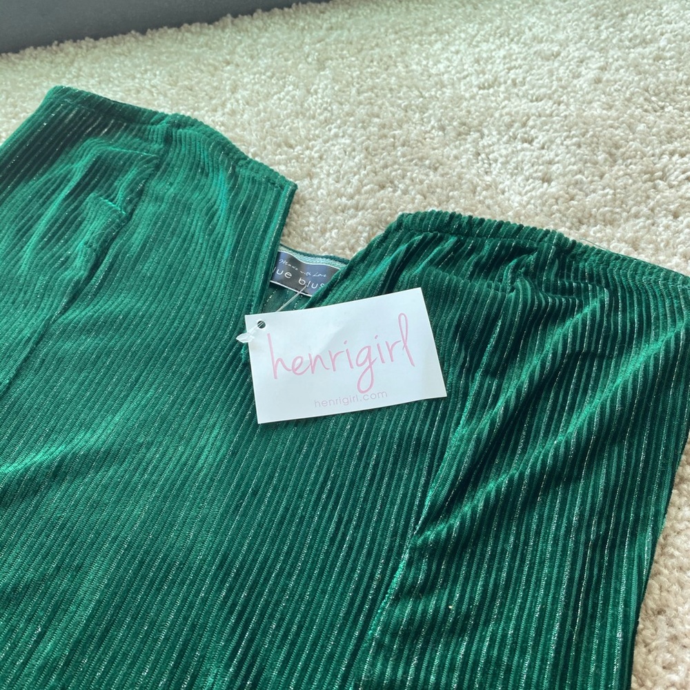 Blue blush boutique onesie top